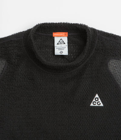 Nike ACG Lichen Crewneck Sweatshirt in Black and Anthracite / Cool Grey / Summit White