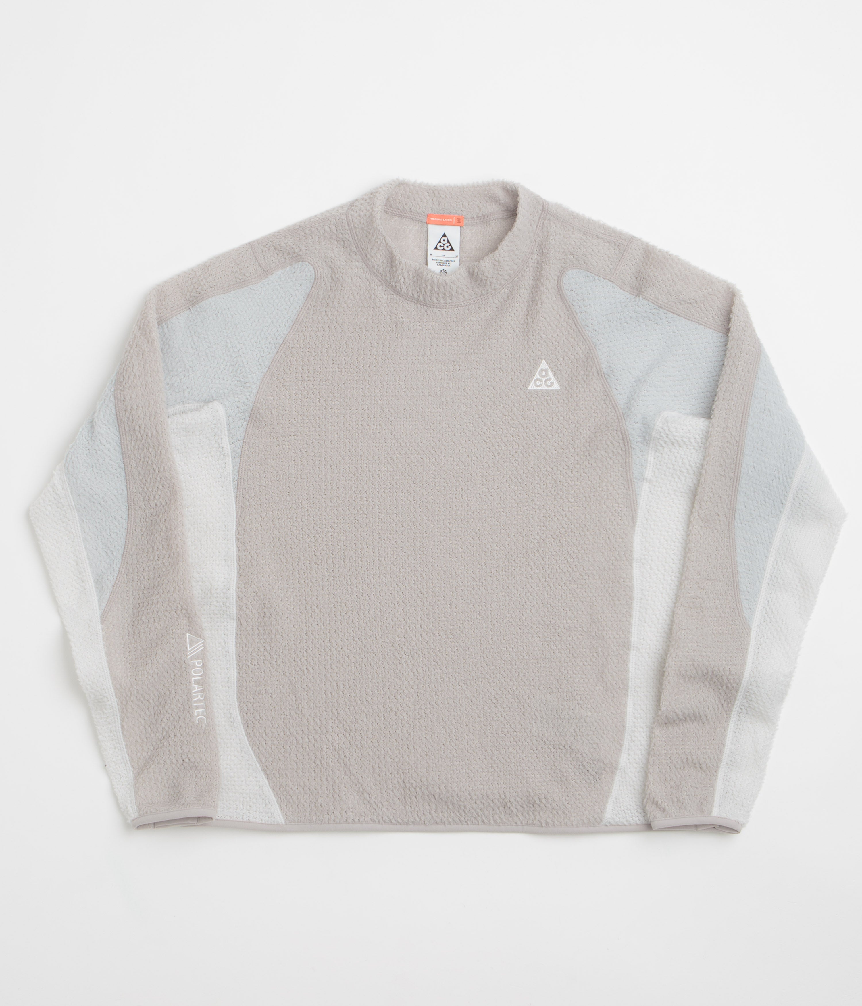 Nike ACG Lichen Crewneck Sweatshirt - College Grey / Grey Fog / Summit White