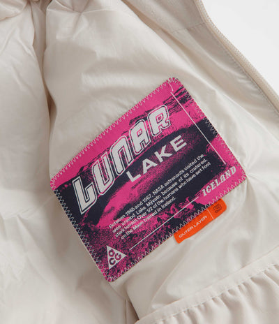 Nike ACG Lunar Lake Puffer Jacket - Light Orewood Brown / Summit White  /  White