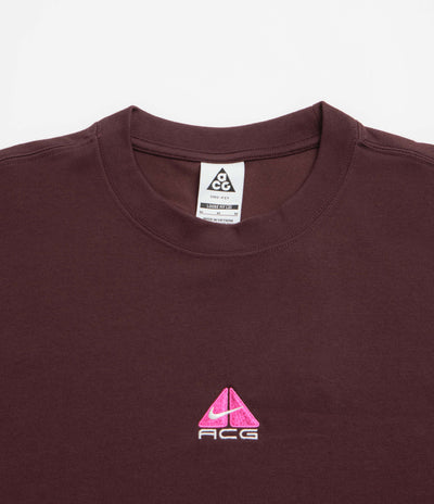 Nike ACG Lungs Long Sleeve T-Shirt - Burgundy Crush