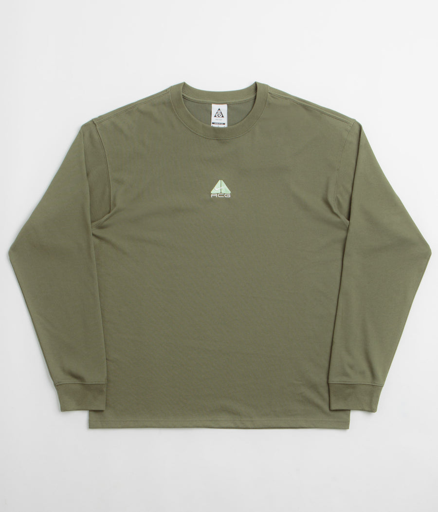 Nike ACG Lungs Long Sleeve T-Shirt in Medium Olive