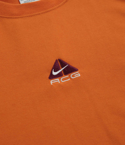 Nike ACG Lungs T-Shirt - Campfire Orange