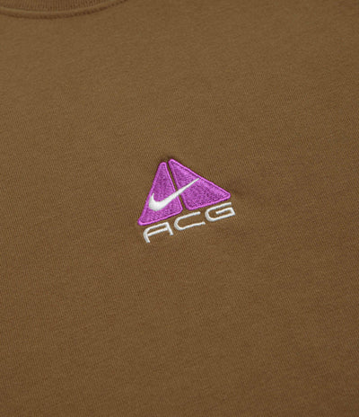 Nike ACG Lungs T-Shirt - Mosswood Brown