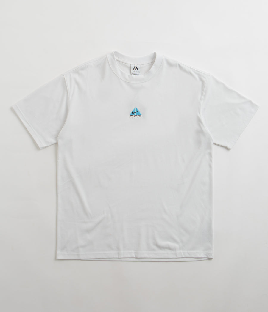 Nike ACG Lungs T-Shirt - Summit White / Aquarius Blue