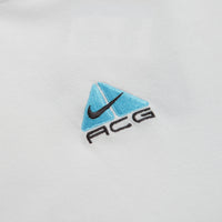 Nike ACG Lungs T-Shirt in Summit White and Aquarius Blue thumbnail