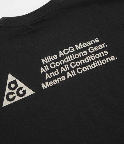 Nike ACG MBR T-Shirt - Black