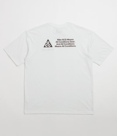 Nike ACG MBR T-Shirt - Summit White / Black