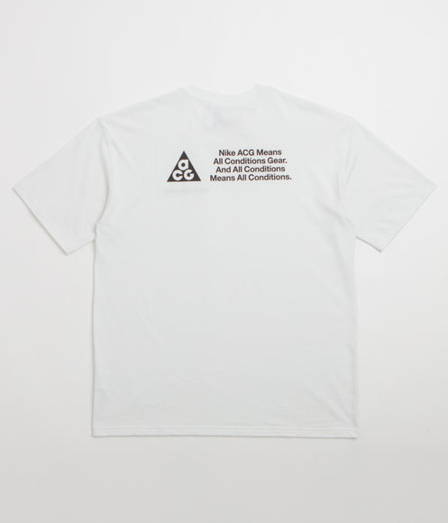 Nike ACG MBR T-Shirt - Summit White / Black