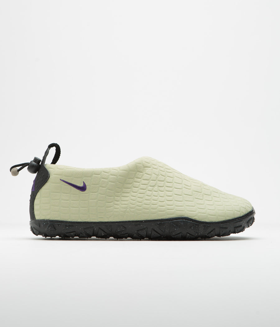 Nike COURT ACG Moc Premium Shoes - Olive Aura / Field Purple - Olive Aura - Black