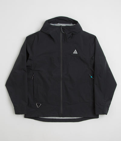 Nike ACG Morpho Rain Jacket in Black and Black / Summit White
