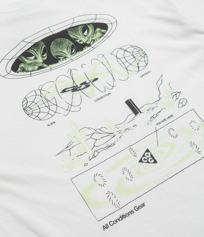 Nike ACG Mystery Lights T-Shirt - Summit White