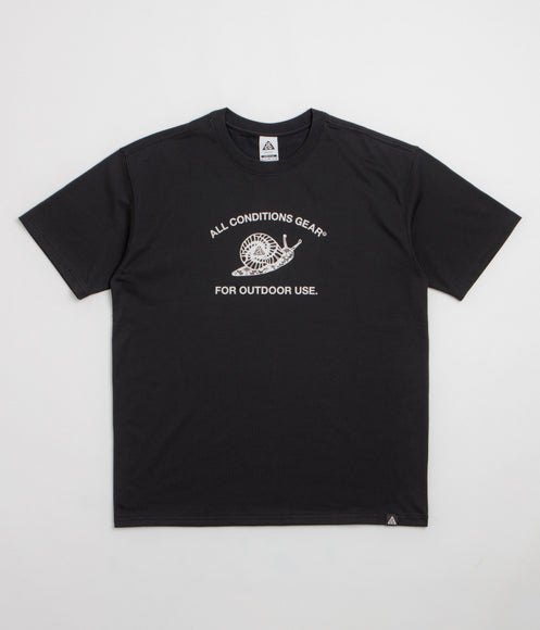 Nike ACG Mystery Snail T-Shirt - Black