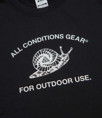 Nike ACG Mystery Snail T-Shirt in Black