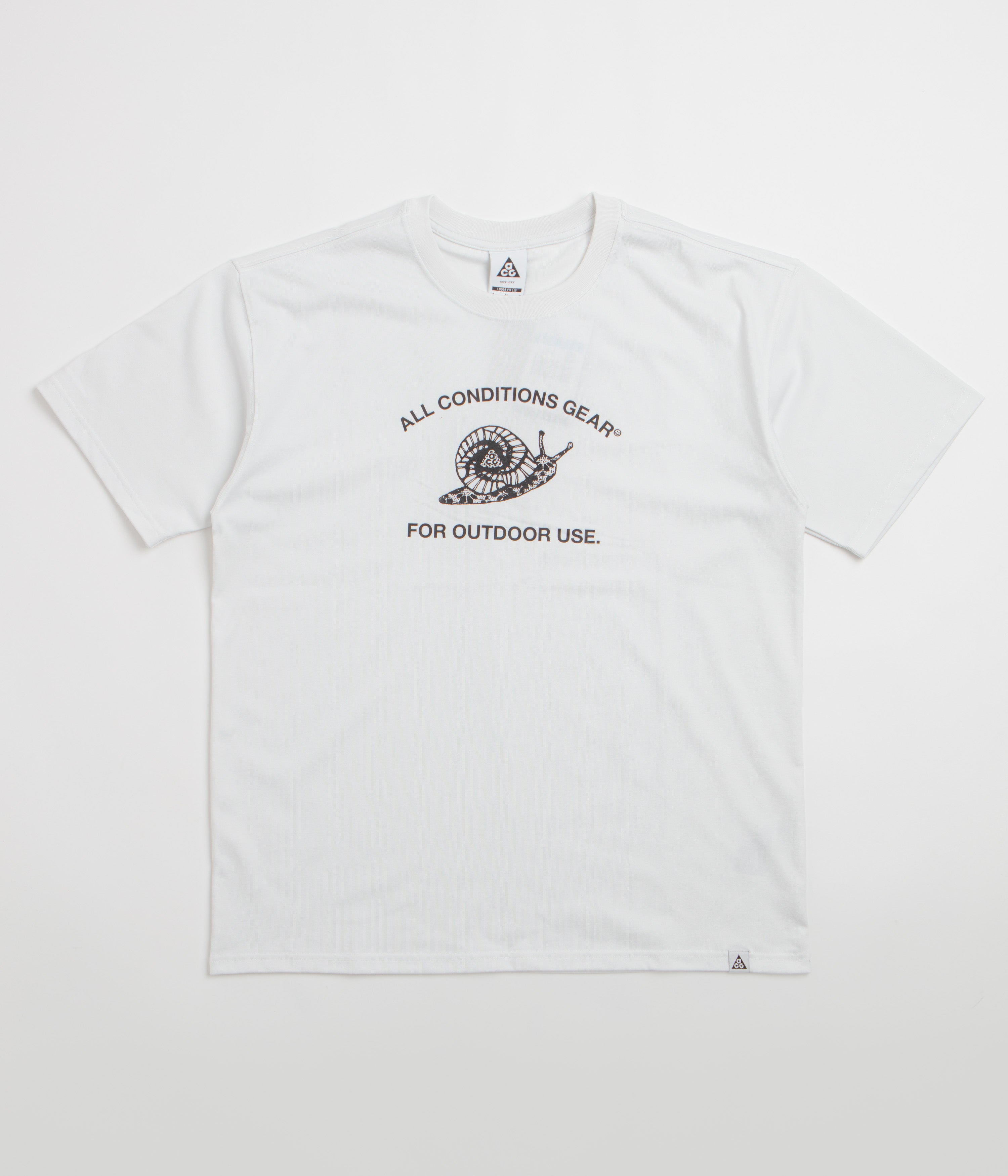 Nike ACG Mystery Snail T-Shirt - Summit White
