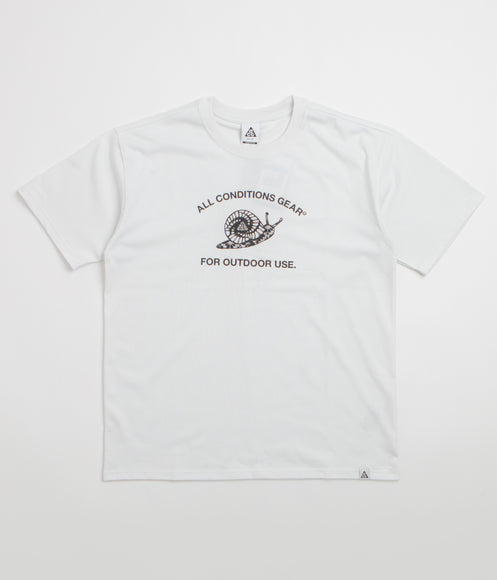 Nike ACG Mystery Snail T-Shirt - Summit White