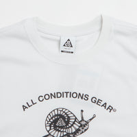 Nike ACG Mystery Snail T-Shirt - Summit White thumbnail