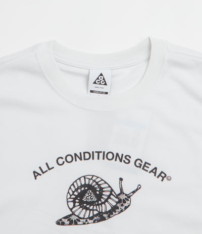 Nike ACG Mystery Snail T-Shirt - Summit White