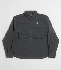 Nike ACG Orb Weaver Shirt in Anthracite and Summit White / Summit White