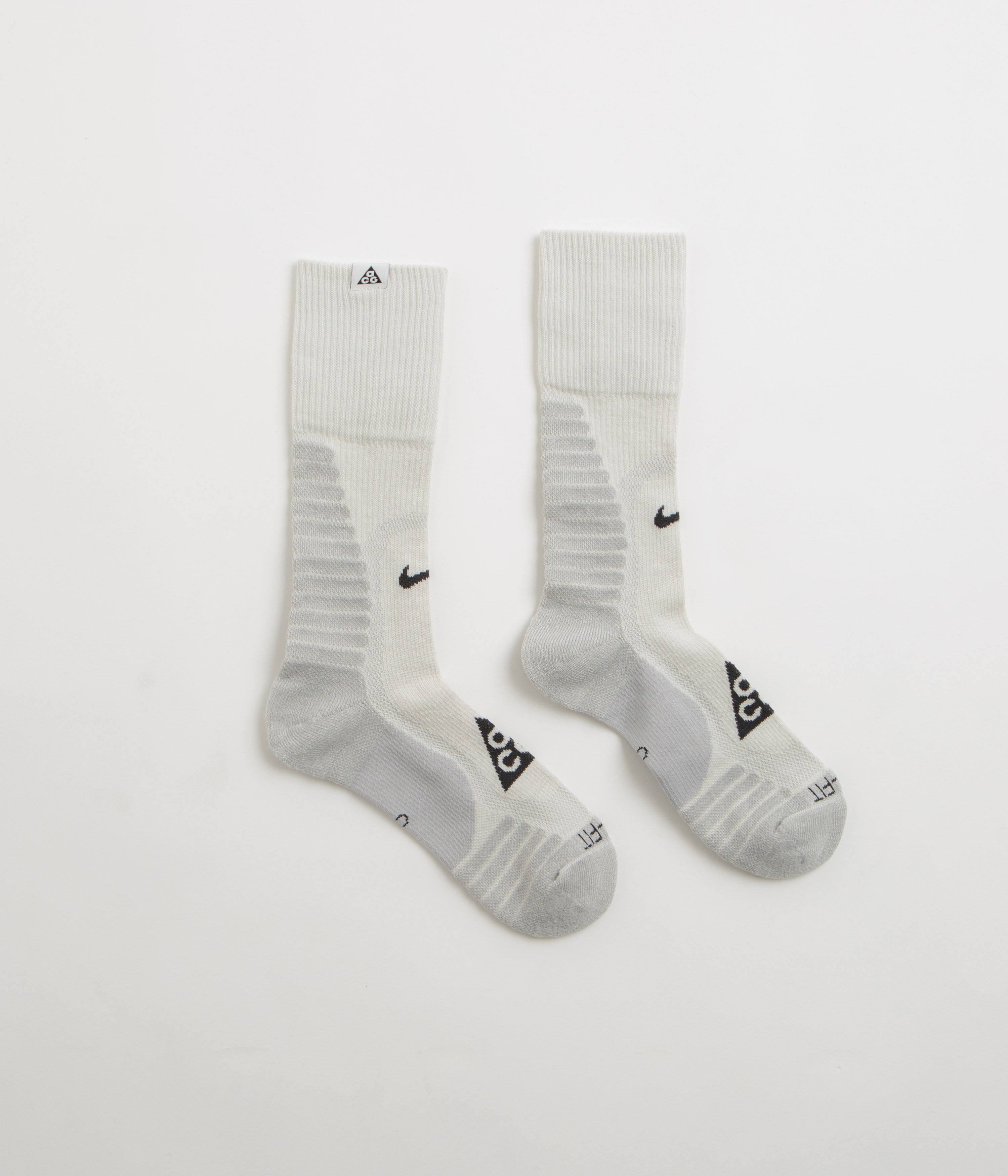long grey nike socks