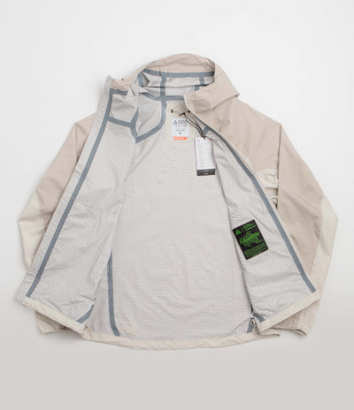 Nike ACG Phantazma Jacket in Cream II and Light Orewood Brown / Summit White