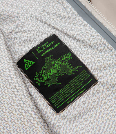 Nike ACG Phantazma Jacket in Cream II and Light Orewood Brown / Summit White