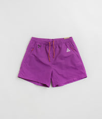 Nike ACG Reservoir Goat Shorts in Bold Berry and Safety Orange / Summit White
