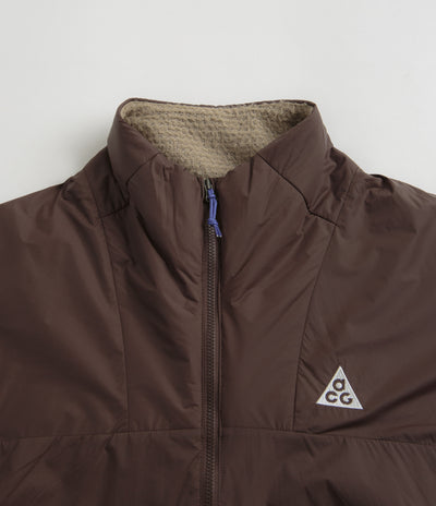 Nike ACG Sierra Light Jacket in Baroque Brown and Black / Summit White