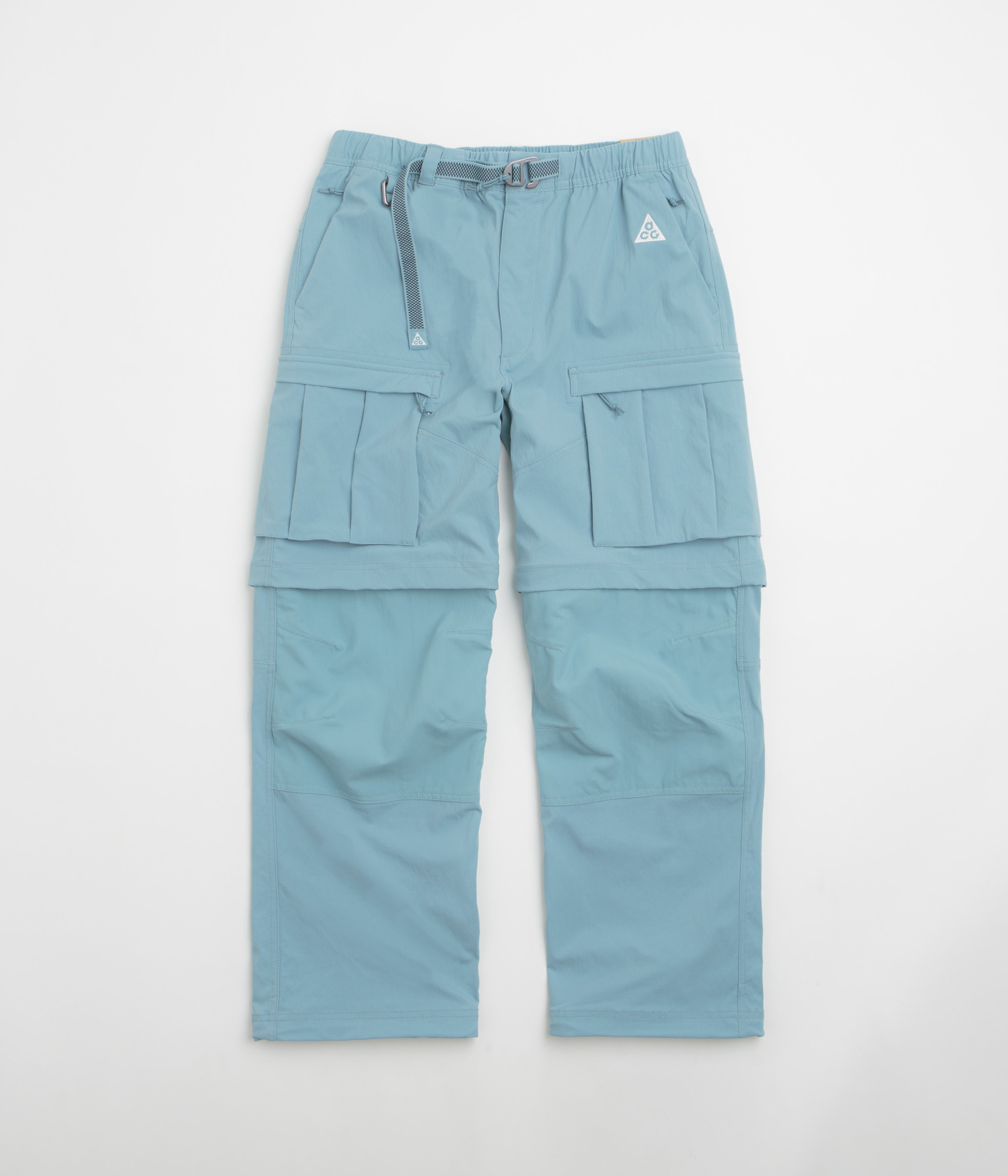 Nike ACG Smith Summit Cargo Pants in Denim Turquoise and Armory Navy / Summit White