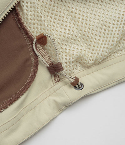 Nike ACG Smith Summit Jacket in Light Khaki and Parachute Beige / Summit White
