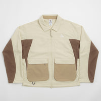 Nike ACG Smith Summit Jacket in Light Khaki and Parachute Beige / Summit White thumbnail