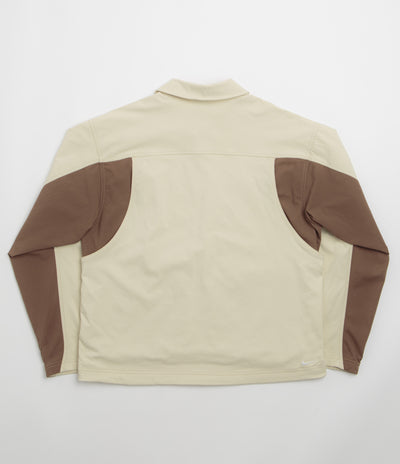 Nike ACG Smith Summit Jacket in Light Khaki and Parachute Beige / Summit White