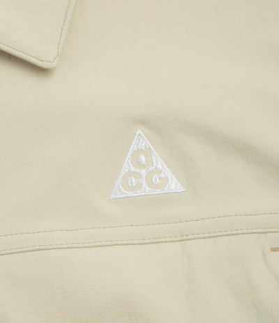 Nike ACG Smith Summit Jacket in Light Khaki and Parachute Beige / Summit White