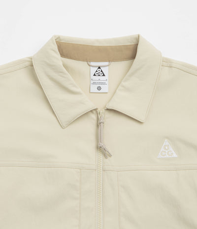 Nike ACG Smith Summit Jacket in Light Khaki and Parachute Beige / Summit White