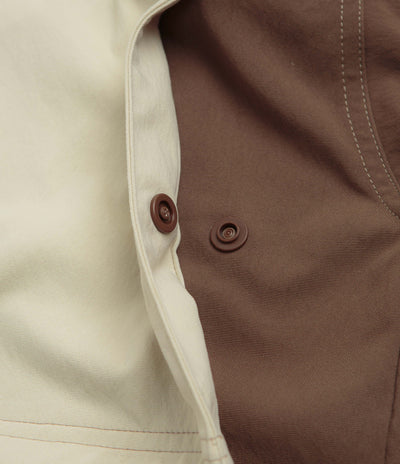 Nike ACG Smith Summit Jacket in Light Khaki and Parachute Beige / Summit White