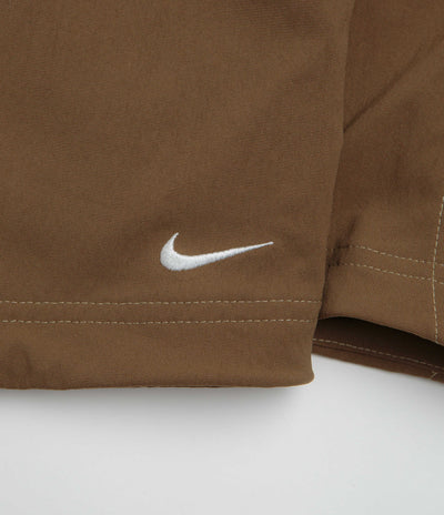 Nike ACG Smith Summit Jacket in Mosswood Brown and Light Khaki / Summit White
