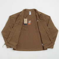 Nike ACG Smith Summit Jacket in Mosswood Brown and Light Khaki / Summit White thumbnail