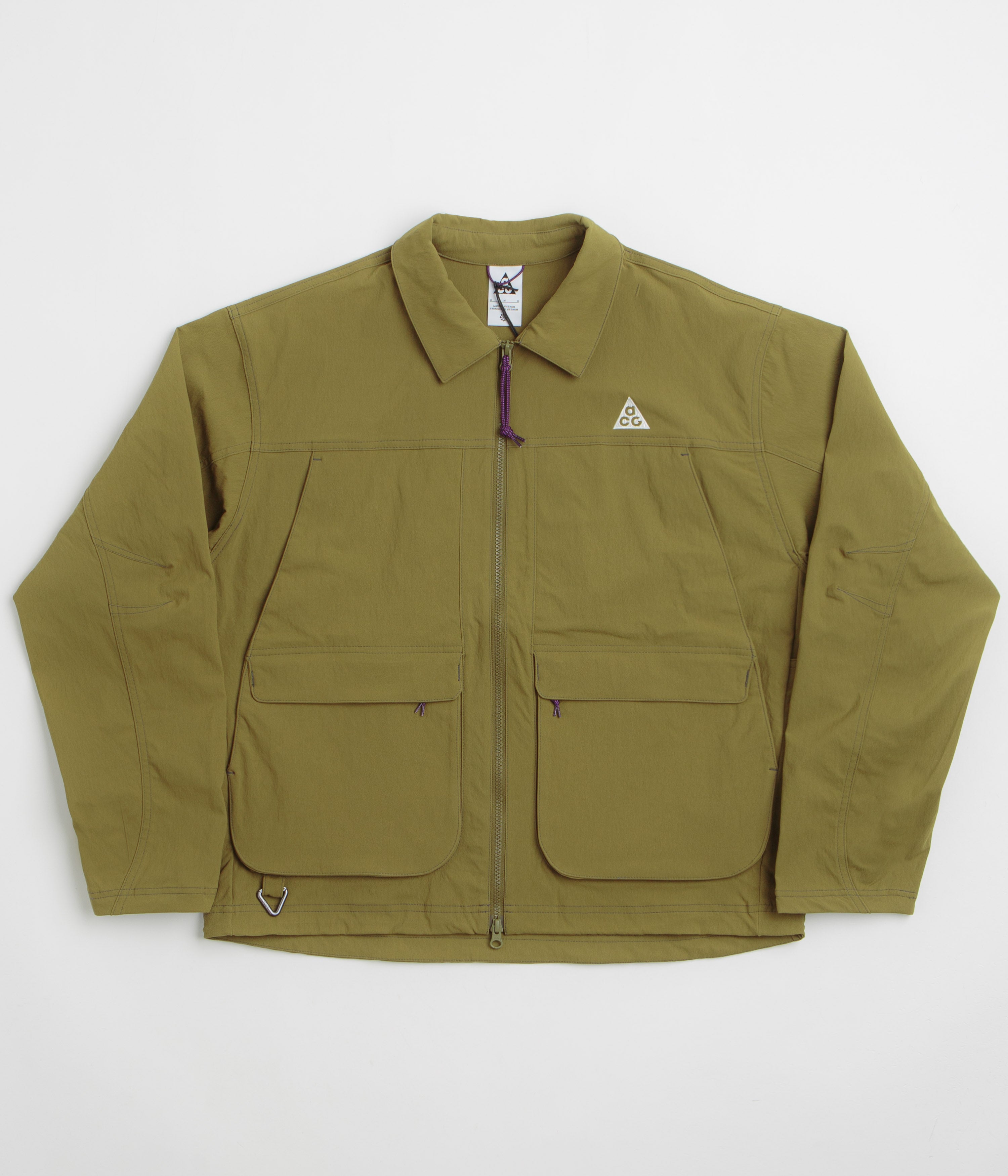 Nike ACG Smith Summit Jacket - Olive Flak / Anthracite / Summit White