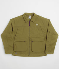Nike ACG Smith Summit Jacket in Olive Flak and Anthracite / Summit White