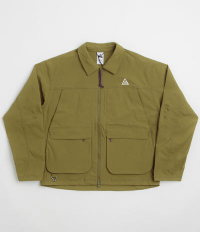 Nike ACG Smith Summit Jacket in Olive Flak and Anthracite / Summit White
