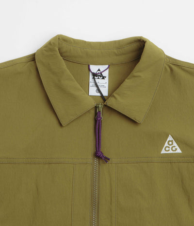 Nike ACG Smith Summit Jacket in Olive Flak and Anthracite / Summit White
