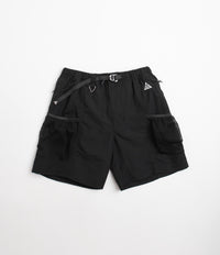 Nike ACG Snowgrass Cargo Shorts in Black and Anthracite / Summit White