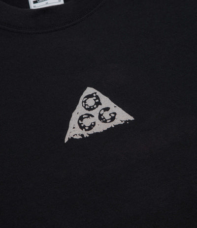 Nike ACG Stacked Rocks T-Shirt - Black / Light Orewood Brown
