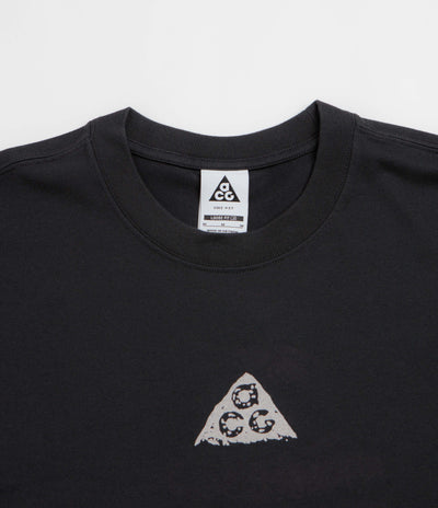 Nike ACG Stacked Rocks T-Shirt - Black / Light Orewood Brown