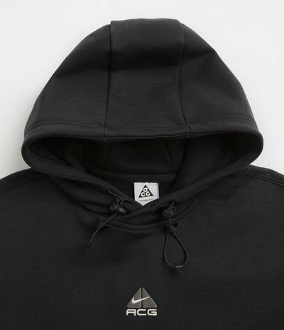 Nike ACG Therma-FIT Fleece Hoodie in Black and Anthracite / Summit White
