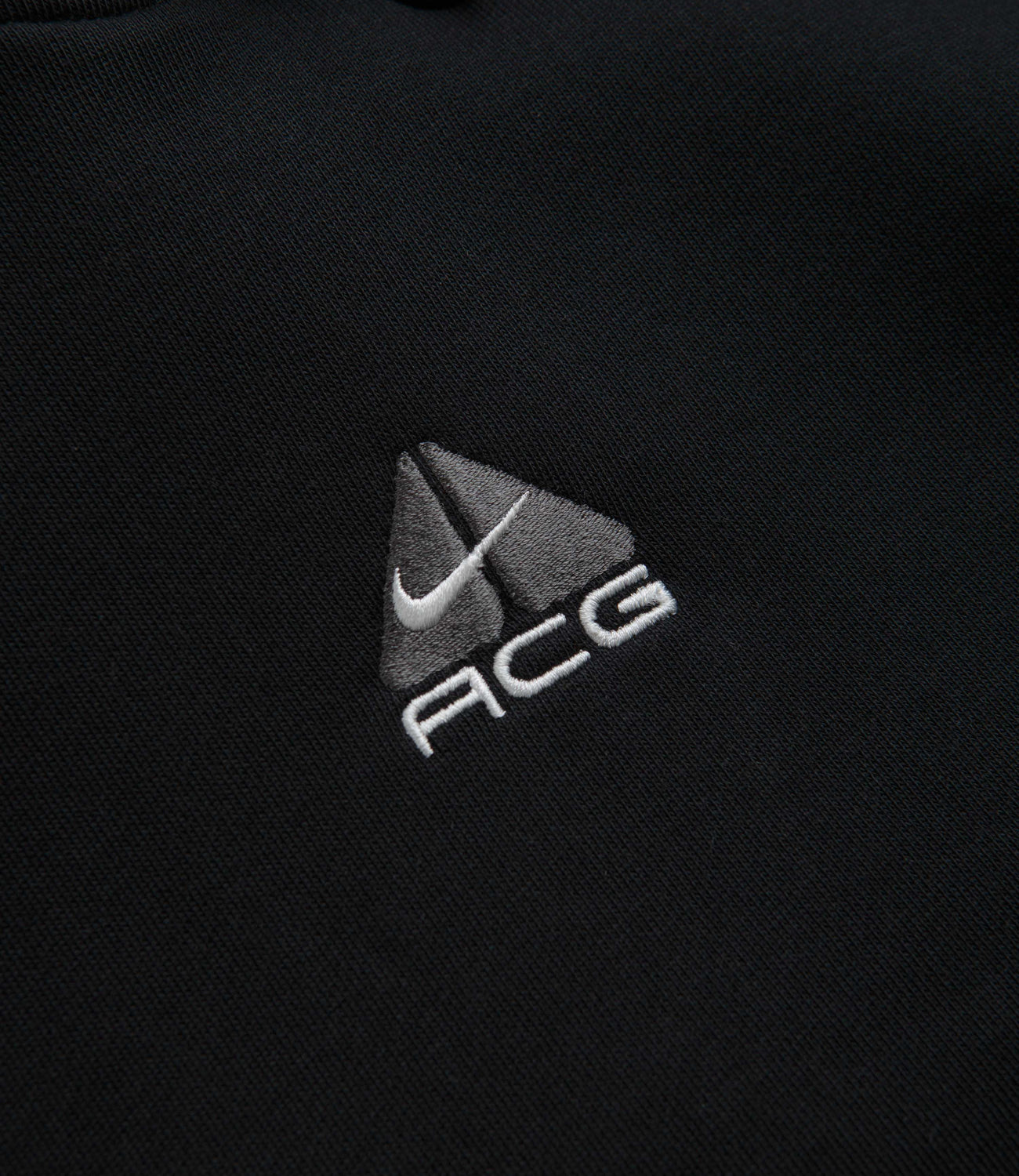 Nike ACG Therma-FIT Fleece Hoodie - Black / Anthracite / Summit White ...