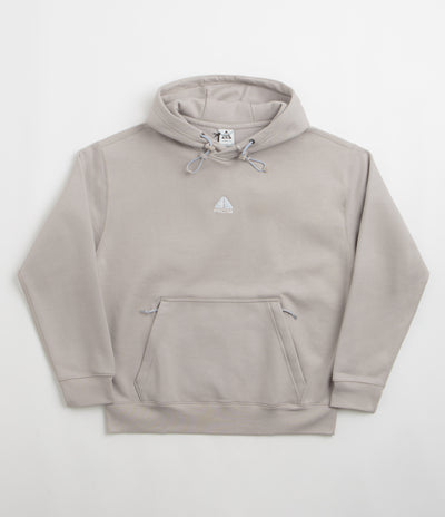 Nike ACG Therma-FIT Fleece Hoodie in College Grey and Football Grey / Summit White