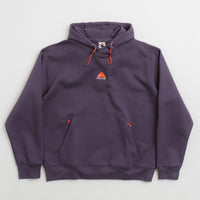 Nike ACG Therma-FIT Fleece Hoodie in Dark Raisin and Summit White thumbnail
