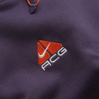 Nike ACG Therma-FIT Fleece Hoodie in Dark Raisin and Summit White thumbnail