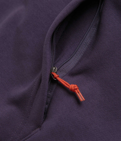 Nike ACG Therma-FIT Fleece Hoodie in Dark Raisin and Summit White