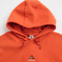 Nike ACG Therma-FIT Fleece Hoodie in Picante Red and Cinnamon / Summit White thumbnail